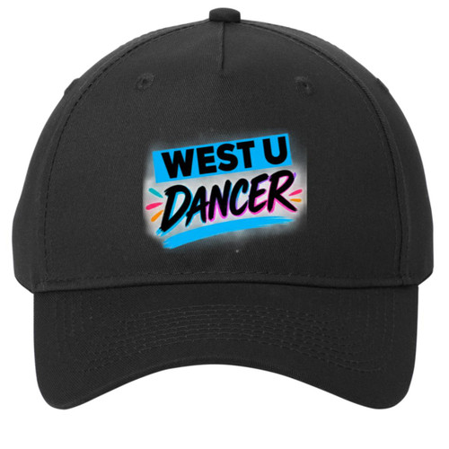 West U Dancer 2 Port & Co 5-Panel Twill Cap