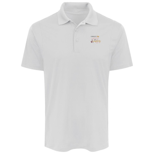 I Dance To Express, Not To Impress Mens Collar Polo