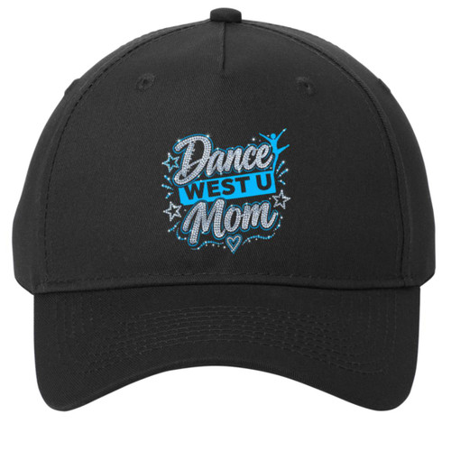 West U Dance Mom 6 Port & Co 5-Panel Twill Cap