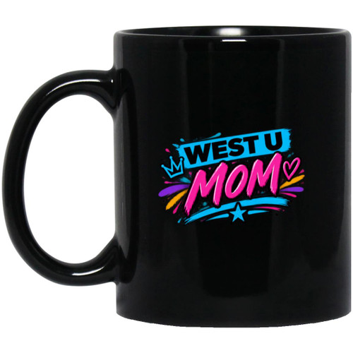 West U Dance Mom 4 11oz Black Mug