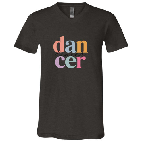 Dancer Short Sleeve V-Neck T-Shirt
