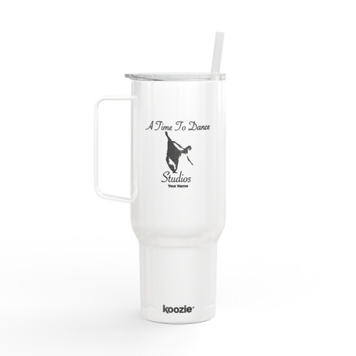 A Time To Dance Personalized 40oz Engraved Insulated Tumbler with Lid 