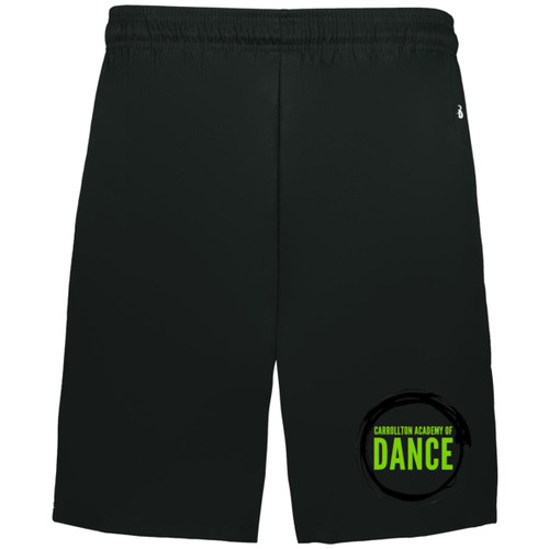 Carrollton Academy of Dance Badger Adult B-Core 7 Inch Short with Pockets