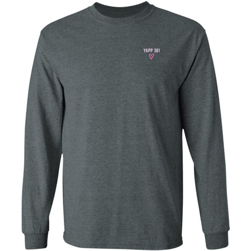 Double Sided YAPP 361 Parents Design 1 Gildan LS T-Shirt 5.3 oz.