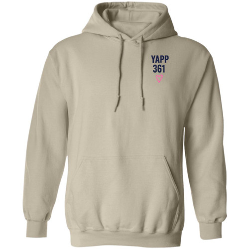 Double Sided YAPP 361 Parents Design 12 Gildan Pullover Hoodie