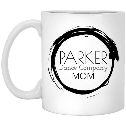 Parker Dance Company Mom 1 11oz White Mug