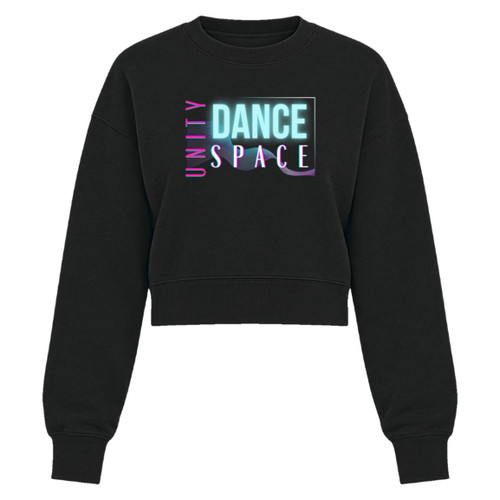 Unity Dance Space Lane Seven Cropped Fleece Crewneck