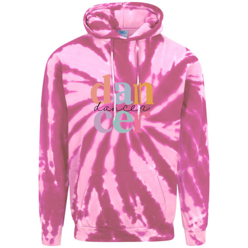 Dancer Adult Tie-Dye Pullover Hoodie