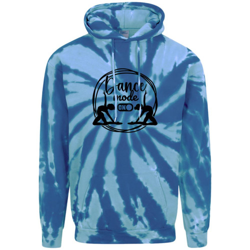 Dance Mode On dancers Adult Tie-Dye Pullover Hoodie