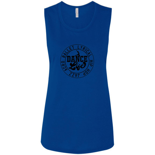 Dance Life Ladies' Flowy Muscle Tank