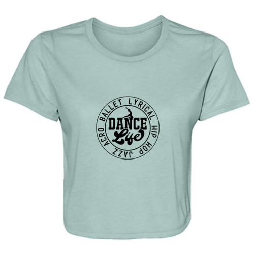 Dance Life Flowy Cropped Tee