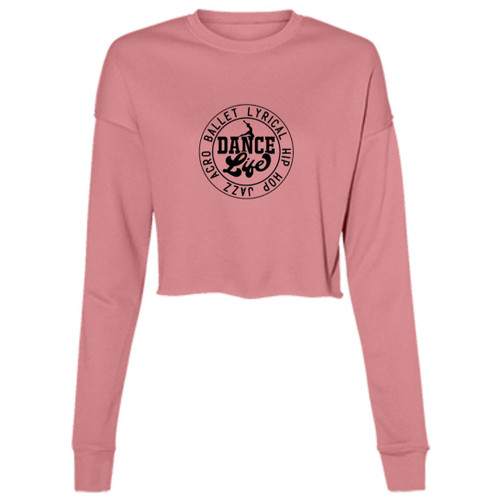 Dance Life Cropped Fleece Crew