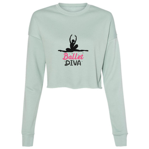 Ballet DIVA Cropped Fleece Crew