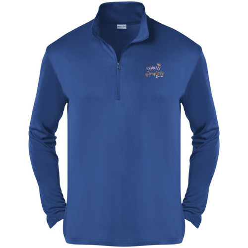 I Dance To Express, Not To Impress Mens Quarter Zip Pullover
