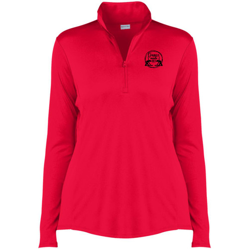 Dance Mode On dancers Women's Quarter Zip Pullover