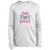 Love To Dance purple Youth Long Sleeve Performance Tee