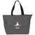 Ballet Diva White Essential Zip Tote