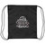 Why Walk When you can Dance White Drawstring Cinch Bag