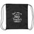 Dont make me use my dance teacher voice white Drawstring Cinch Bag