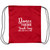 Dance teacher touch lives white Drawstring Cinch Bag