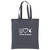 Peace love dance white Cotton Tote