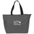 Peace love dance white Essential Zip Tote