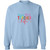 Livin That Teacher Life Crewneck Pullover Sweatshirt