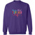 Livin That Teacher Life Crewneck Pullover Sweatshirt