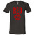 RED Design 6 Short Sleeve V-Neck T-Shirt