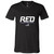 RED Design 2 Short Sleeve V-Neck T-Shirt