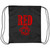 RED Design 6 Drawstring Cinch Bag