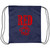 RED Design 6 Drawstring Cinch Bag