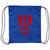RED Design 6 Drawstring Cinch Bag