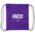RED Design 2 Drawstring Cinch Bag