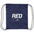 RED Design 2 Drawstring Cinch Bag