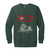 RED Design 9 Garment-Dyed Adult Crewneck Sweatshirt