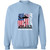 RED Design 7 Crewneck Pullover Sweatshirt