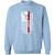RED Design 3 Crewneck Pullover Sweatshirt