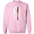 RED Design 3 Crewneck Pullover Sweatshirt