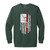 RED Design 3 Garment-Dyed Adult Crewneck Sweatshirt