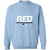 RED Design 2 Crewneck Pullover Sweatshirt
