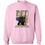 RED Design 1 Crewneck Pullover Sweatshirt