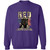 RED Design 1 Crewneck Pullover Sweatshirt