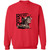 RED Design 10 Crewneck Pullover Sweatshirt