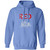 RED Design 9 Pullover Hoodie