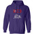 RED Design 9 Pullover Hoodie