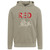RED Design 9 Garment-Dyed Adult Hoodie
