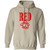 RED Design 6 Pullover Hoodie
