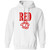 RED Design 6 Pullover Hoodie