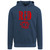 RED Design 6 Garment-Dyed Adult Hoodie